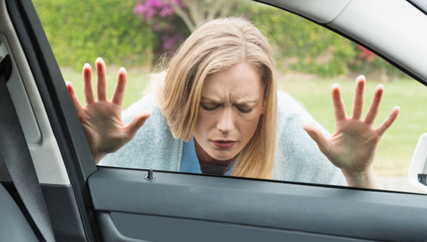 locked out of car