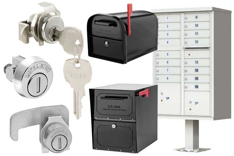 mailbox lock and key replacement