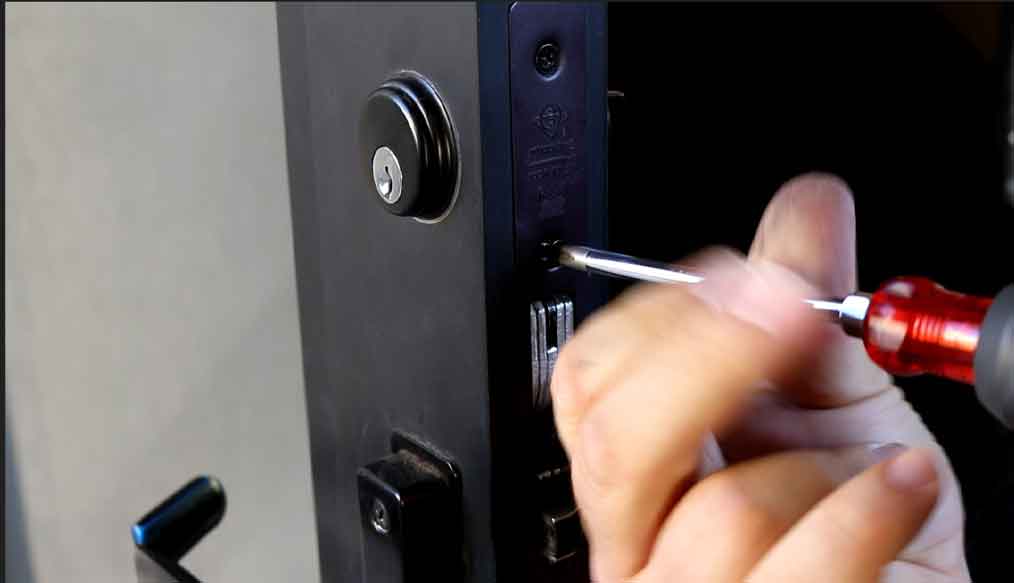 mortise lock install