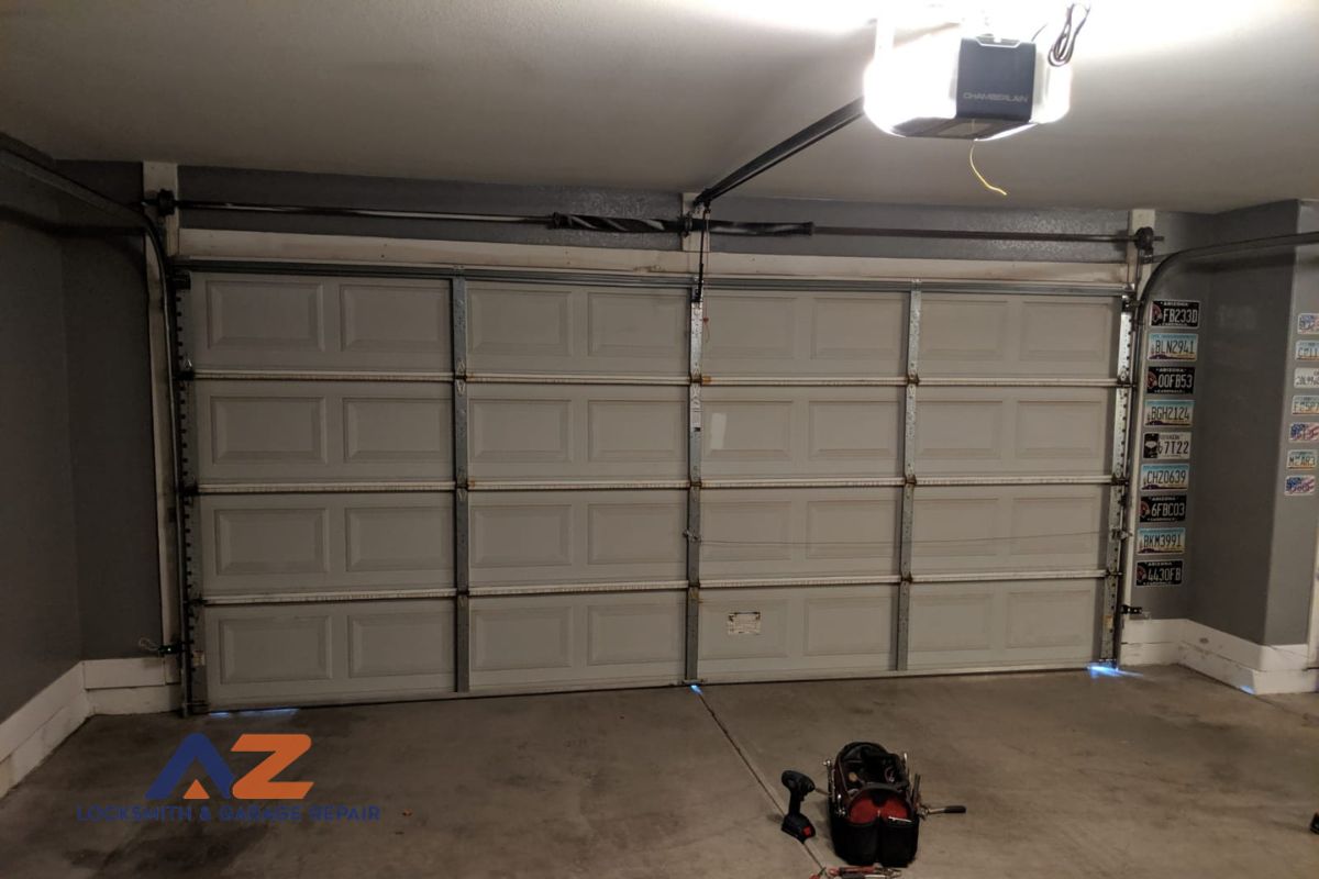 Garage door maintenance service