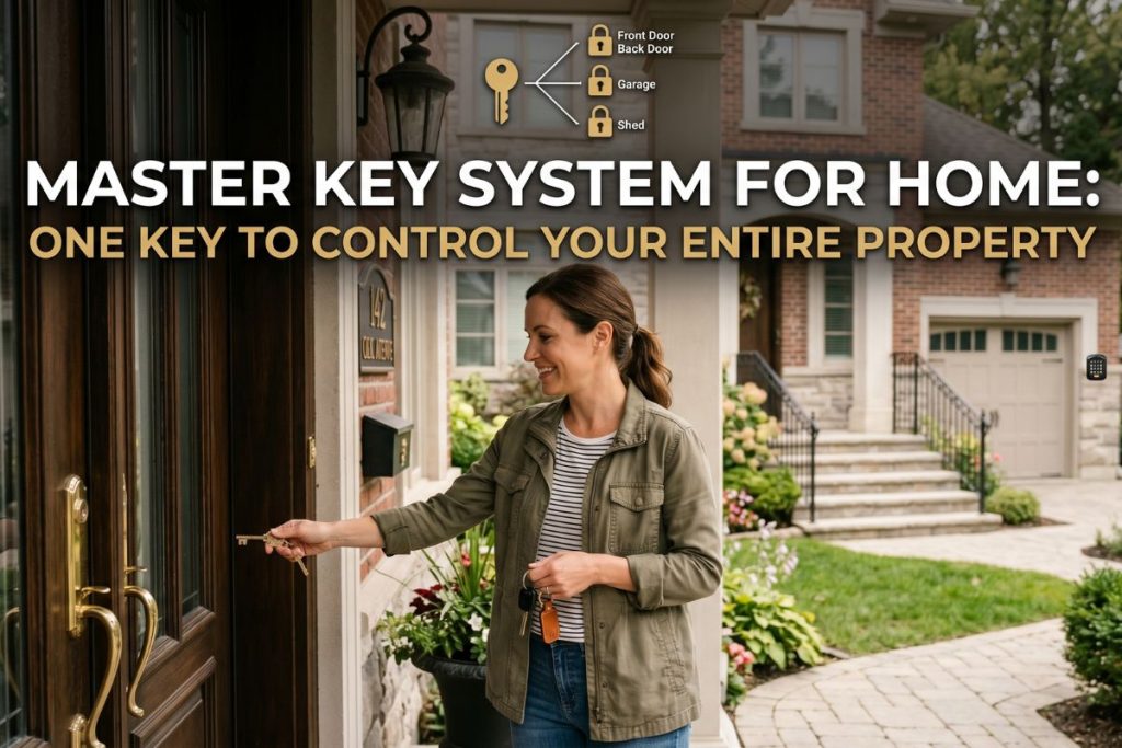 Master key system for home