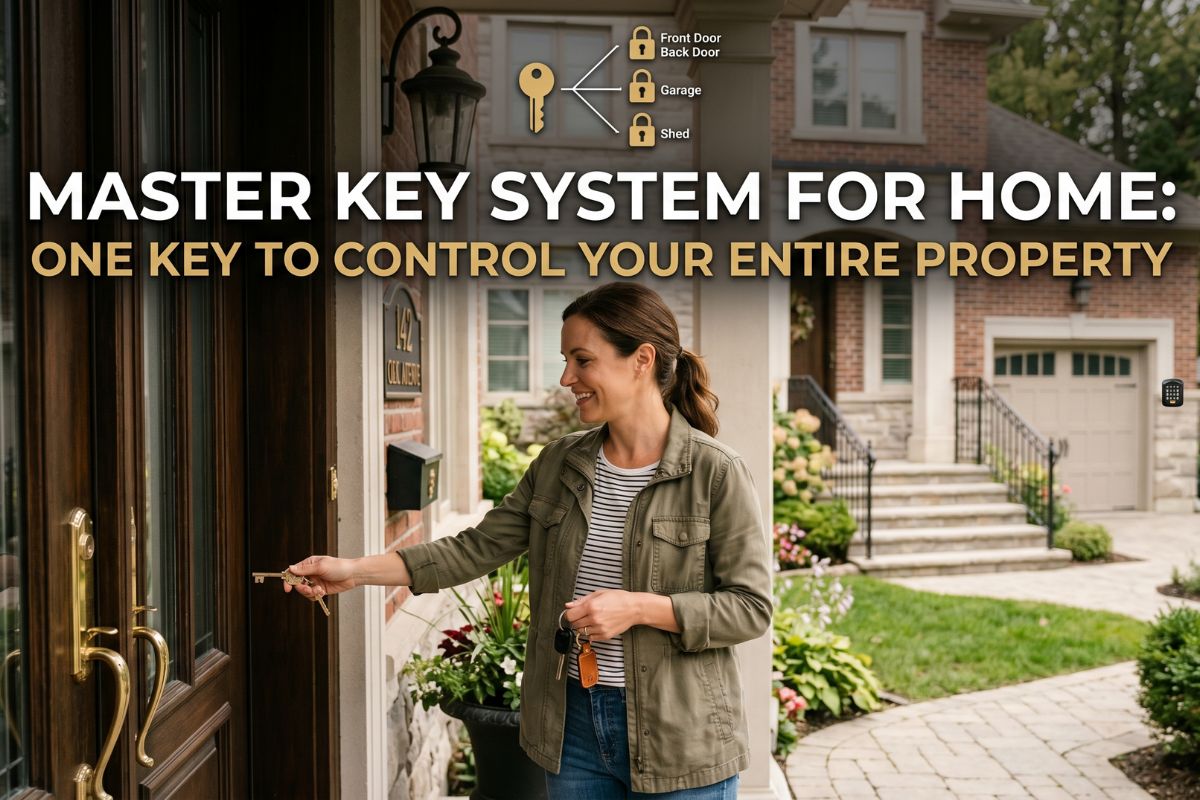 Master key system for home