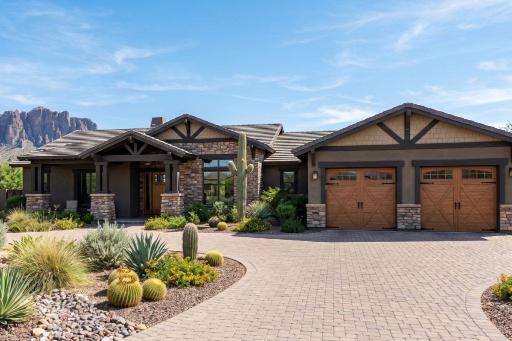 Carriage house garage doors