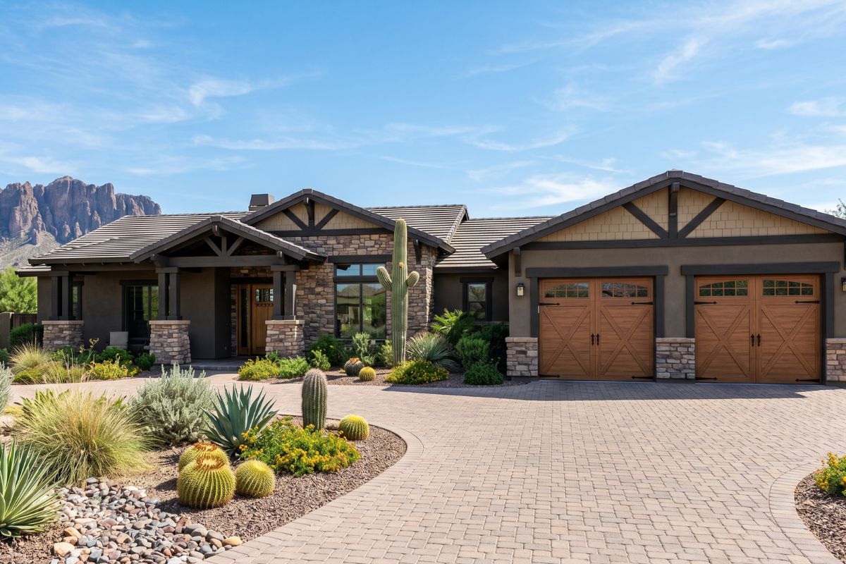 Carriage house garage doors